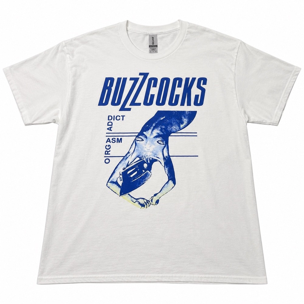 Buzzcocks Orgasm Addict Punk Rock Graphic T-Shirt